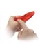 EasyLife Magic Trick Fingers Fake Fingers Soft Thumb Tips Stage Show Prop Prank Toy With Red Silk Training Cloth