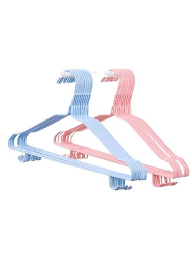 EasyLife 20 Pieces Of Windproof Clothes Hanger Heavy Duty Hangers For Clothes Hook Hanger Trouser Hangers Coat Hanger