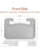EasyLife Car Table For Writing Laptop Tablet Or Ipad With Pen Slot Food Eating Tray With Cup Holder Car Table Accessories For Drivers Fits Most Vehicle Steering Wheels