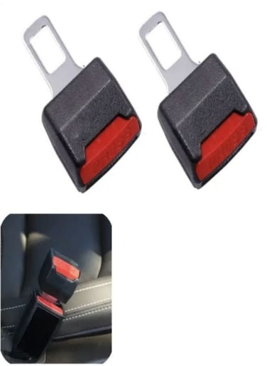 EasyLife 2 Pcs Car Seat Belt Extender Safety Seat Belt Lock Plug Socket Belt Pad Extender Buckle Plug Clip Car Accessories