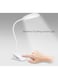 EasyLife LED Reading Eye Protection Desk Lamp Adjustable Brightness USB Rechargeable LED Desk Table Lamp Light With Clip Touch Switch