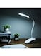 EasyLife LED Reading Eye Protection Desk Lamp Adjustable Brightness USB Rechargeable LED Desk Table Lamp Light With Clip Touch Switch
