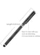 EasyLife Universal Stylus Pen, Capacitive Touch Screen Pen With Rubber Suction Cup, Compatible With Tablet, Smartphone, Capacitive Touch Screen Devices