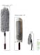 EasyLife Set Of 4 Best Extendable Microfiber Multipurpose Duster Cleaning Dashboard Duster Interior Car Detailing Brush Lint Free Microfiber Cloths Exterior Or Interior Use