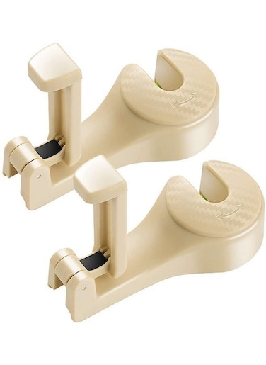 EasyLife 2-Piece Car Hook Rotation Organizer Universal Backseat