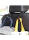 EasyLife 4 Pieces Universal Vehicle Hook Storage Organizer