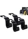 EasyLife 4 Pieces Universal Vehicle Hook Storage Organizer