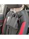 EasyLife 4 Pieces Car Seat Headrest Hooks Universal Car Back Seat Organizer Hanger Storage Hook Black For Handbag, Purse, Grocery Bags