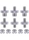 EasyLife 11 Pieces 1/4 Inch And 3/8 Inch Converter Screw Adapter Mount Set For Camera/Tripod/Monopod/Ballhead/Light Stand