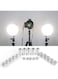 EasyLife 20 Pcs Camera Screw Adapter With 4 Kinds Of Adapter Screw, 5x1/4 In Male To 3/8 In Male, 5x1/4 In Male To 3/8 In Male, 5x Dual 1/4 In Male, 5x1/4 In Female To 3/8 In Female