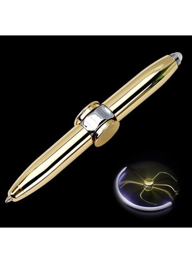 EasyLife Fingertip Gyro Pen Metal Stress Relief Pen Contraction Rotator Toy Pen Used For Writing, Playing And Decompression