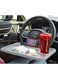 EasyLife Car Steering Wheel Food Tray For Eating, Cars Seat Table Lap Trays For Adults Eating, Car Men Must Haves Cool Gadgets Interior Accessories