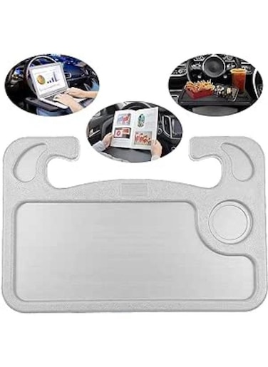 EasyLife Car Steering Wheel Food Tray For Eating, Cars Seat Table Lap Trays For Adults Eating, Car Men Must Haves Cool Gadgets Interior Accessories