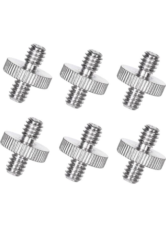 EasyLife EasyLife 1 4 Male To 1 4 Male Threaded Screw Adapter Tripod Screw Adapter Double Head Stu