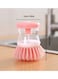 EasyLife Pressing Dish Brush With Dispenser Liquid Filling Pan Brushes