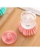 EasyLife Pressing Dish Brush With Dispenser Liquid Filling Pan Brushes