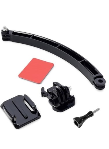 EasyLife Set Of Helmet Extension Self Photo Arm Kit Compatible With GoPro Hero 10/9/2018/8/Max/7/6/5/4/3 Action Camera Accessories