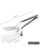 EasyLife Double-Sided Shovel Clip - Stainless Steel Shovel For Frying Fish Flip Fish Multi-Function Steak Clip Fried Steak Spatula
