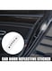 EasyLife 4 Pieces Reflective Car Door Open Warning, Collision Warning Decals Sticker