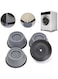 EasyLife 4 Pieces Slip Anti Vibration And Noise Reducing Rubber Washing Machine Feet Pads