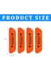EasyLife 4 Pieces Car Door Open Warning Reflective Stickers, Night Visibility Auto Safety Prompt Decals
