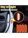 EasyLife 4 Pieces Car Door Open Warning Reflective Stickers, Night Visibility Auto Safety Prompt Decals