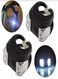 EasyLife 2 Pieces Bright Bike Lights Front Headlight Rear LED Tail Light With 3 Lightning Modes