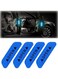 EasyLife 4 Pieces Car Door Stickers Warning Mark Reflective Tape Auto Exterior Accessories Open Sign Safety Reflective Strip