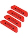 EasyLife 4 Pieces Car Door Stickers Warning Mark Reflective Tape Auto Exterior Accessories Open Sign Safety Reflective Strip