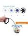 EasyLife Mobile Phone Endoscope HD Camera Auto Repair Inspection Lens With 6 LED 5m Flexible Cable Waterproof Inspection Endoscope Hard Cable