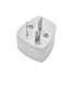 EasyLife 3 Pieces Universal 3 Pin AU White Travel adapter For Australia, New Zealand
