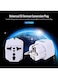 EasyLife Travel Power Adapter, Universal Type E/F 2-Pin Plug Adapter Outlet, Adaptor For USA To Europe, EU Socket 3 Pieces, Use In Norway, Korea, Spain, Greece, Russia, Iceland