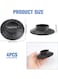 EasyLife 4 Pieces Anti Vibrant Rubber Feet Damper Pads, Anti Vibration Mat For Washing Machine And Dryer, Washing Machine Feet Pad