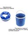 EasyLife 2 Pieces Multi-Purpose Folding Bucket Storage Or Hauling Of Water For Outdoor