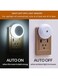 EasyLife Night Light Plug into Wall, Nightlight With Dusk To Dawn Sensor, 0.5W LED Night Light For Kids Room, Baby Night Light, Bathroom Night Light, Stair Lights, Hallway Light