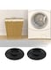 EasyLife 4 Pcs Washing Machine Foot Pads Anti Vibration Rubber Feet Anti-Slip Anti Shock Mat Universal For Washer Dryers Noise Dampening