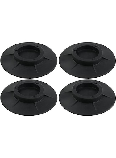 EasyLife 4 Pcs Washing Machine Foot Pads Anti Vibration Rubber Feet Anti-Slip Anti Shock Mat Universal For Washer Dryers Noise Dampening