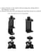 EasyLife Smartphone Tripod Adapter Cell Phone Holder Mount Adapter Fits iPhone Samsung And all Phones Rotate Vertically And horizontally Adjustable Clamp