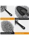 EasyLife 2 Pieces Super Soft Microfiber Car Dash Duster Detail Brush