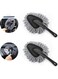 EasyLife 2 Pieces Super Soft Microfiber Car Dash Duster Detail Brush