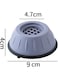 EasyLife 4 Pieces Anti Vibration Appliances And Furniture Foot Pad