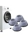 EasyLife 4 Pieces Anti Vibration Appliances And Furniture Foot Pad