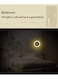 EasyLife LED-Wall Night Round Light (Plug-In), Smart Dusk To Dawn Sensor, Automatic Night Lights, Suitable For Bedroom, Bathroom, Toilet, Stairs, Kitchen And hallway-UK Plug