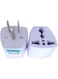 EasyLife 2Pcs EU AU UK To USA Japan Canada Converter Travel Power Plug Adapter