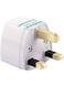 EasyLife Universal EU/USA/AU To UK GB England AC Power Plug Adapter Travel Converter