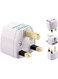 EasyLife Universal EU/USA/AU To UK GB England AC Power Plug Adapter Travel Converter