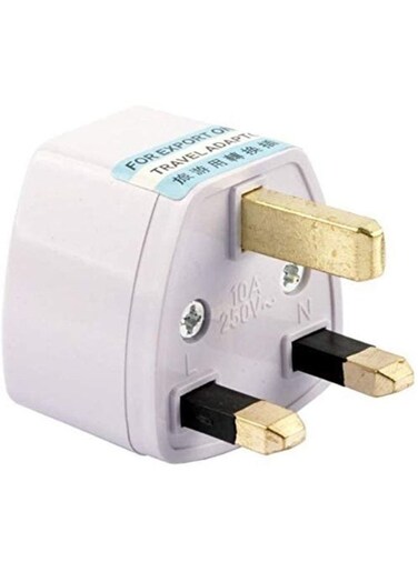 EasyLife Universal EU/USA/AU To UK GB England AC Power Plug Adapter Travel Converter