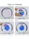 Generic Magnetic Floating Globe Levitation Rotating World Map With Multicolor Light Base