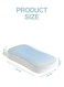 Generic Comfortable Sleeping Pillow Wave shaped Cervical Pectin Pillow With High Elasticity Cooling Gel