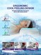Generic Comfortable Sleeping Pillow Wave shaped Cervical Pectin Pillow With High Elasticity Cooling Gel